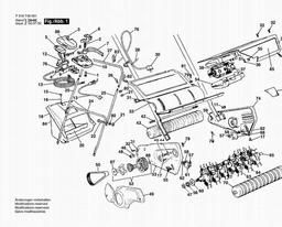 Qualcast LAWNRAKE RE 35 spare parts