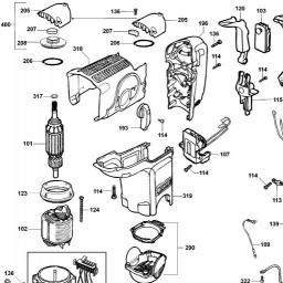 DeWalt D25551K spare parts