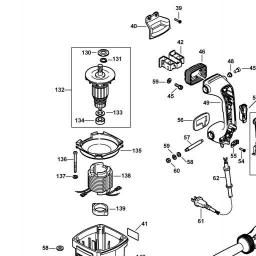 DeWalt D25580K spare parts