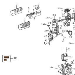 DeWalt D25733K spare parts