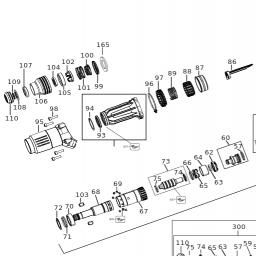 DeWalt D25773K spare parts