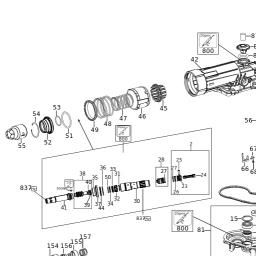 DeWalt D25811K spare parts
