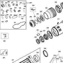 DeWalt D25890K spare parts