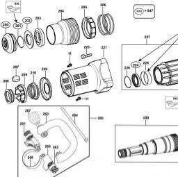 DeWalt D25891K spare parts
