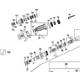 DeWalt D25892K spare parts