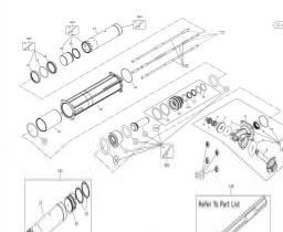 DeWalt D25966 spare parts