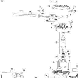 DeWalt D26450 spare parts