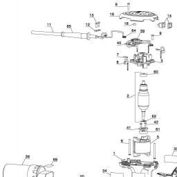 DeWalt D26453K spare parts