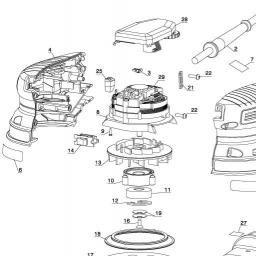 DeWalt D26456 spare parts