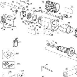 DeWalt D28140 spare parts
