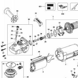 DeWalt D28430 spare parts
