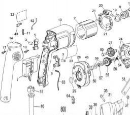 DeWalt D28605G spare parts