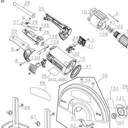 DeWalt D28755 spare parts