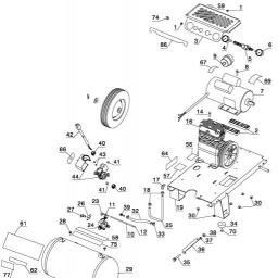 DeWalt D55394 spare parts