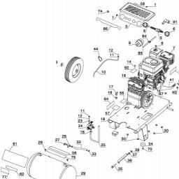 DeWalt D55684 spare parts