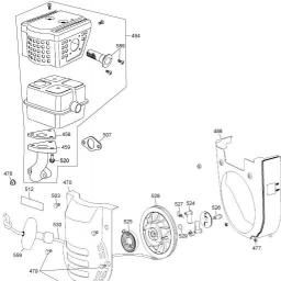 DeWalt D55695 spare parts