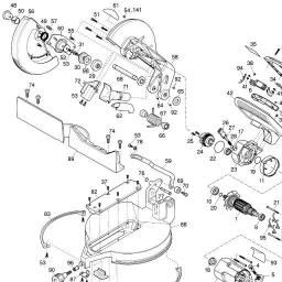DeWalt D704-04 spare parts