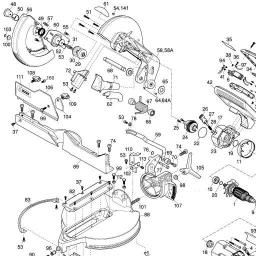 DeWalt D705-04 spare parts