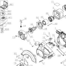 DeWalt DC390B spare parts