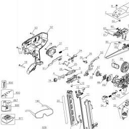 DeWalt DC618KB spare parts