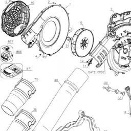 DeWalt DCBL770X1 spare parts