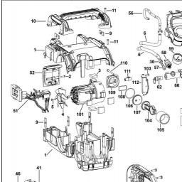 DeWalt DCC1054 spare parts