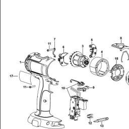 DeWalt DCD775 spare parts