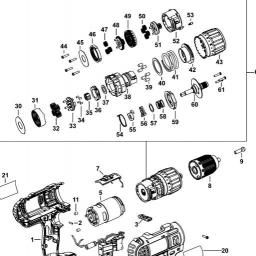 DeWalt DCD776C2 spare parts