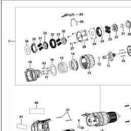 DeWalt DCD777D2T spare parts