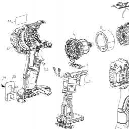 DeWalt DCD780C2 spare parts