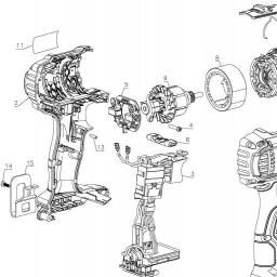 DeWalt DCD785C2 spare parts