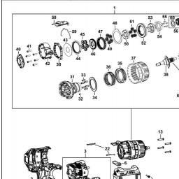 DeWalt DCD792 spare parts