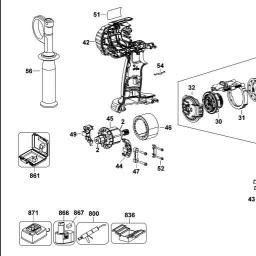 DeWalt DCD960 spare parts