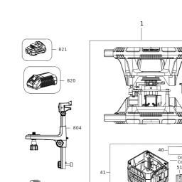DeWalt DCE080D1RS spare parts