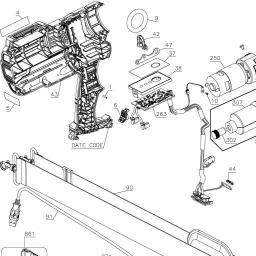 DeWalt DCE350M2 spare parts