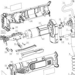 DeWalt DCE400B spare parts