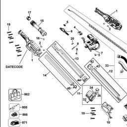 DeWalt DCE800N-KR spare parts