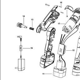 DeWalt DCF060 spare parts