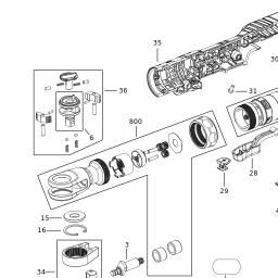 DeWalt DCF503D1 spare parts