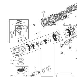 DeWalt DCF503N spare parts