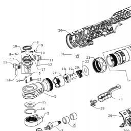 DeWalt DCF512B spare parts