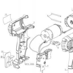 DeWalt DCF610S2 spare parts