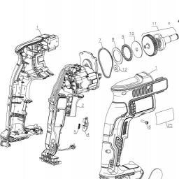 DeWalt DCF620B spare parts