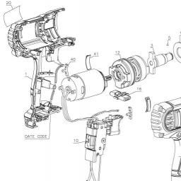 DeWalt DCF805C2 spare parts