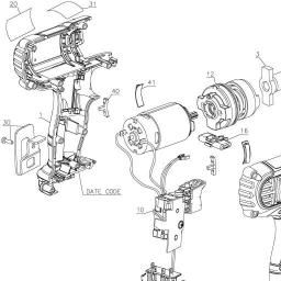 DeWalt DCF813S2 spare parts