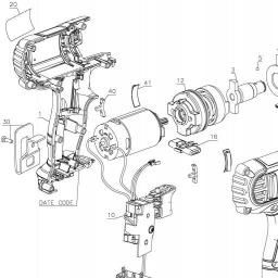 DeWalt DCF815S2 spare parts