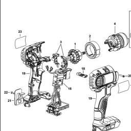 DeWalt DCF880D2 spare parts