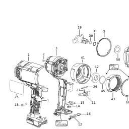DeWalt DCF897B spare parts