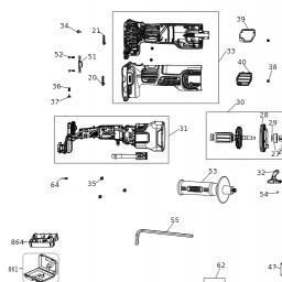 DeWalt DCG409VSNT spare parts