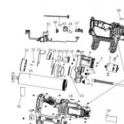 DeWalt DCGG581N spare parts